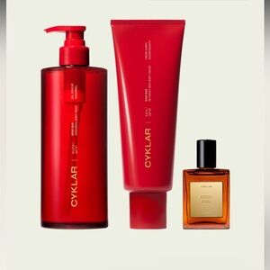 Cyklar Rose Bud Essentials Set - body wash perfume oil and lotion